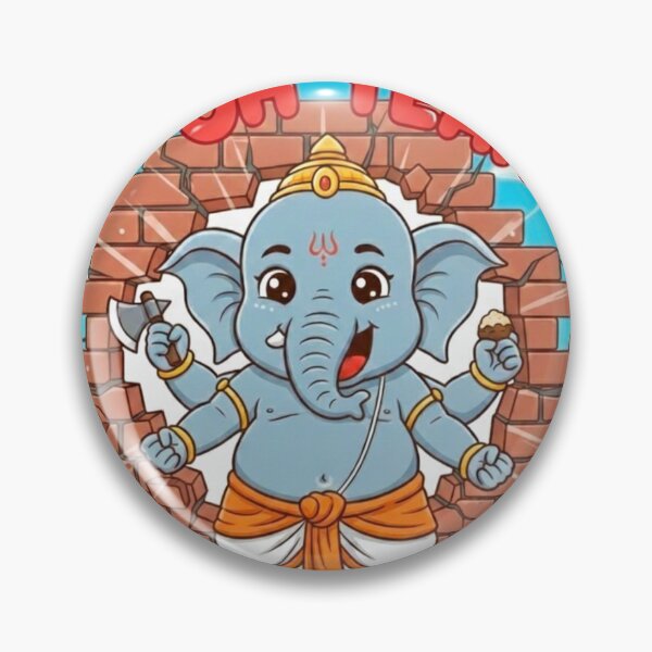 Item preview, Ganesh, breaking through barriers. designed and sold by BabyGodTs.