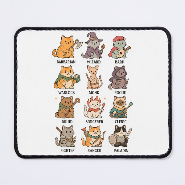 Item preview, Dungeons And Cats designed and sold by CARBONARA LLC..