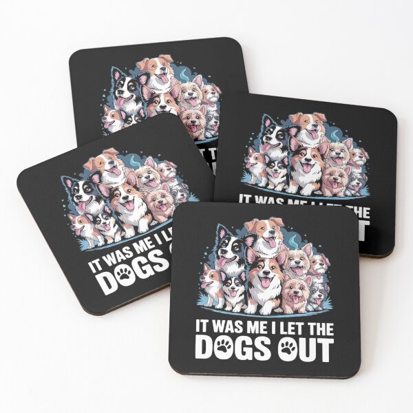 Item preview,  Dog Lover Present It was Me I let the Dogs Out Joke6  designed and sold by FadeOfThrone.