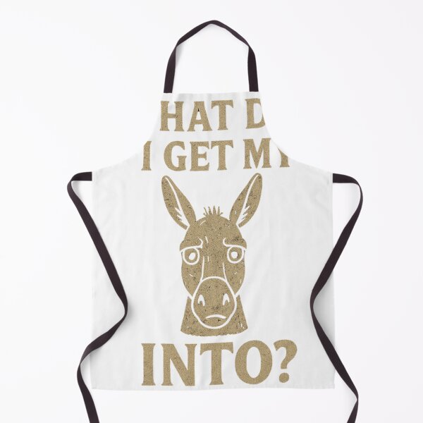 Item preview, What Did I Get My Donkey In Too designed and sold by buycostarica.