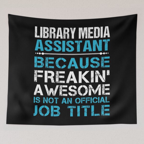 Item preview, Library Media Assistant designed and sold by ginawilliams39.