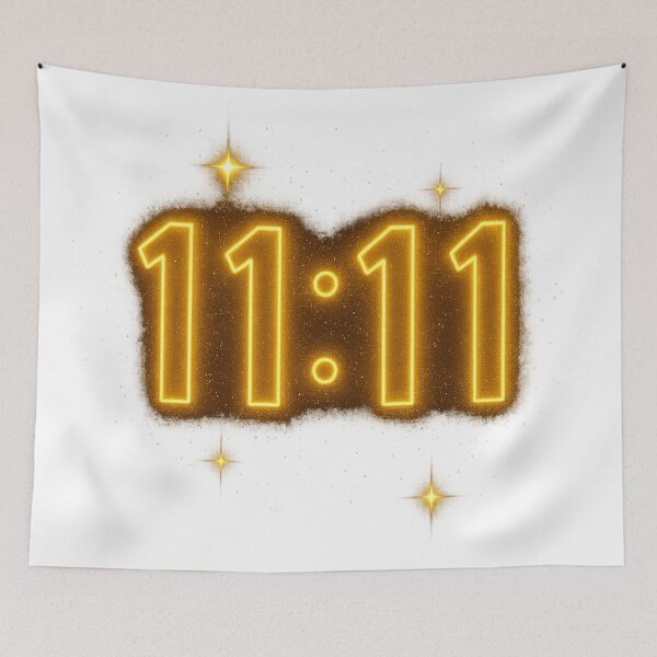 Item preview, 11:11 Angel Number Golden Glow designed and sold by HiteshArt111.
