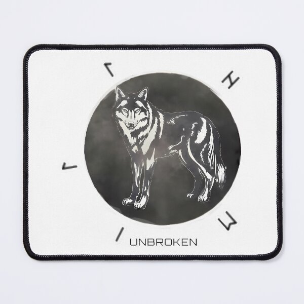 Item preview, Unbroken – Wolf Code – Wolf Sigil Design designed and sold by PumaNoir.