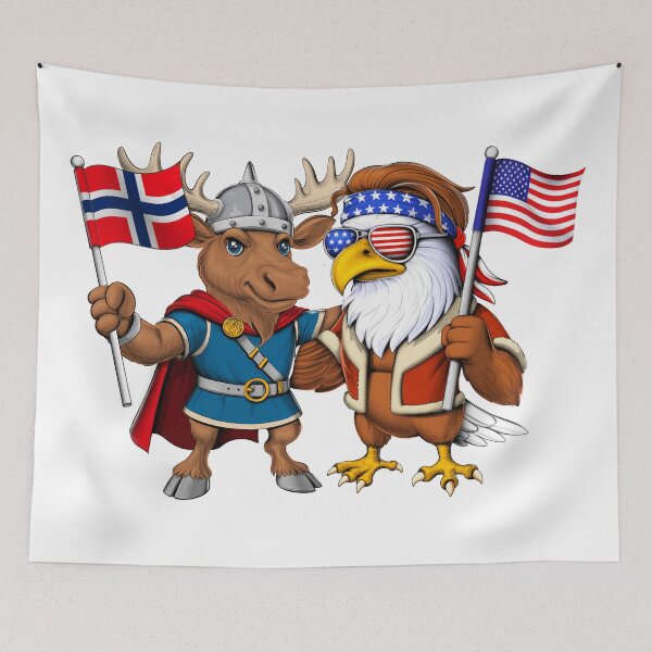 Item preview, Norwegian American Roots designed and sold by underheaven.