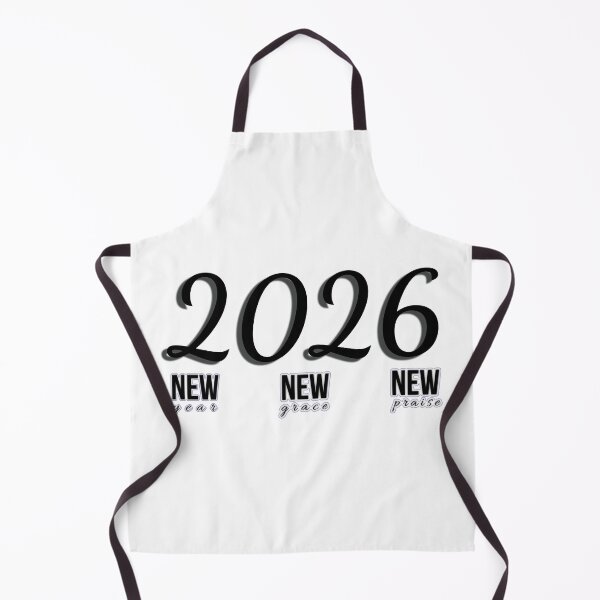 Item preview, 2026 New Year New Grace New Praise – Faith Based Quote Design designed and sold by PixelWaveBD.