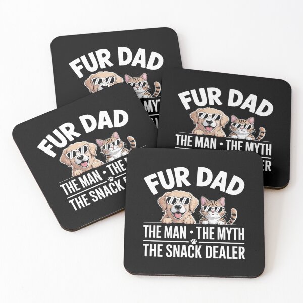 Item preview, Fur Dad Man Myth Snack Dealer Dog  designed and sold by MarryIsMonth.