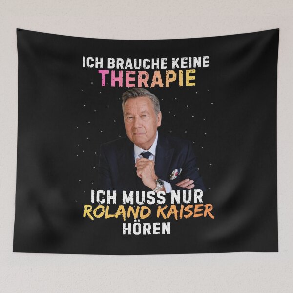 Item preview, Roland kaiser- roland kaiser merch ,ich brauche keine therapie ich muss nur horen designed and sold by EvelynZem.