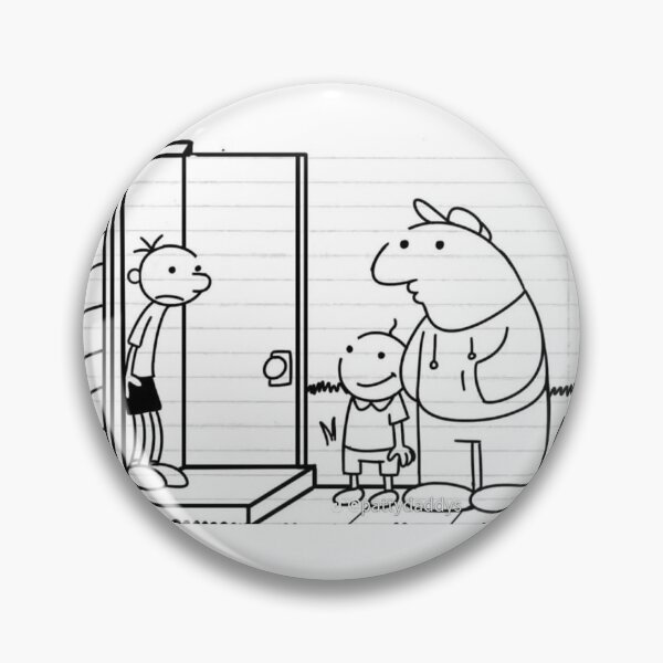 Item preview, smiling friends x diary of a wimpy kid  designed and sold by ShopH0NEY.