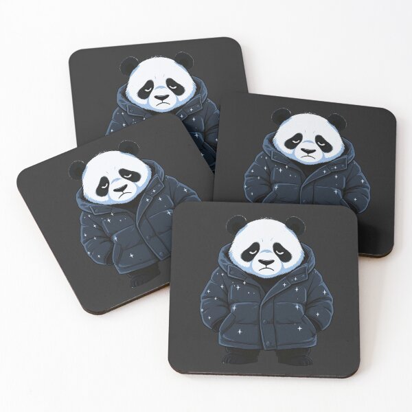 Item preview, Panda Winter Street Mood | Cool Gen-Z Panda Winter Cartoon designed and sold by ColorSplash123.