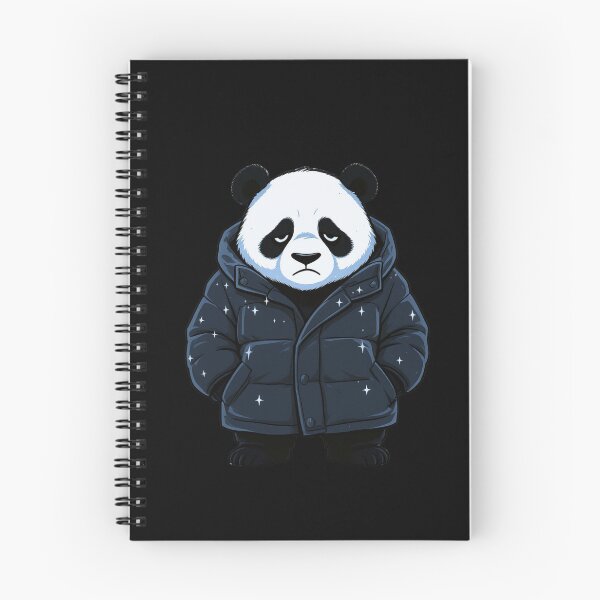 Item preview, Panda Winter Street Mood | Cool Gen-Z Panda Winter Cartoon designed and sold by ColorSplash123.