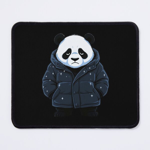 Item preview, Panda Winter Street Mood | Cool Gen-Z Panda Winter Cartoon designed and sold by ColorSplash123.