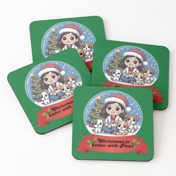 Item preview, Christmas Is Better With Paws – Vet Snow Globe designed and sold by Bettybee00.