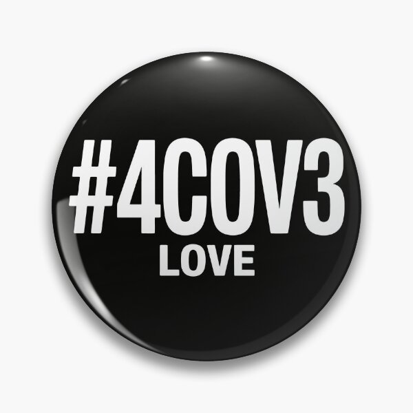 Item preview, #4COV3 Love Design with Alphanumeric Code and Bold Minimalist Style designed and sold by SplashTastic.