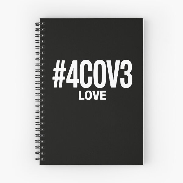 Item preview, #4COV3 Love Design with Alphanumeric Code and Bold Minimalist Style designed and sold by SplashTastic.