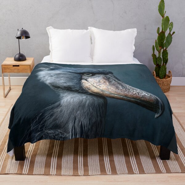 Item preview, Majestic Shoebill Stork Portrait designed and sold by Savannah Gibbs.