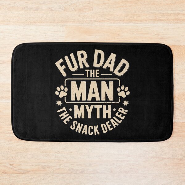 Item preview, Fur Dad Man Myth Snack Dealer Paw Cat Dog Father's Day5  designed and sold by MarryIsMonth.