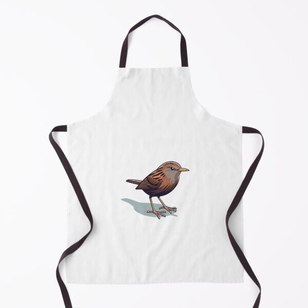 Item preview, Small Brown Wren Songbird Illustration designed and sold by cave-canvas.