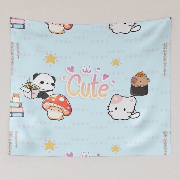 Item preview, Cute Dream Pets Desk Mats designed and sold by BankshopTH.