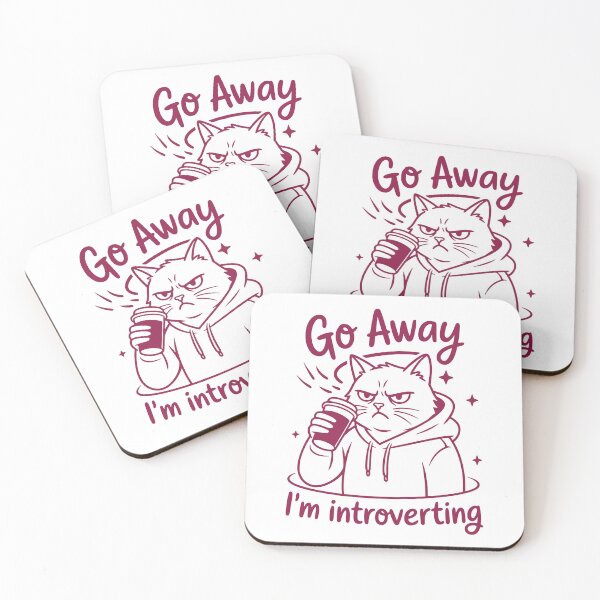 Item preview, Go Away, I'm Introverting designed and sold by VanderX.