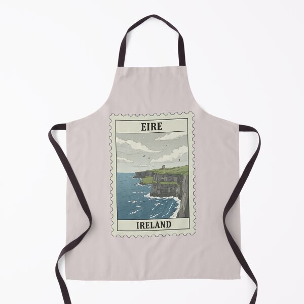 Item preview, Vintage Ireland Cliffs of Moher Stamp  designed and sold by allaboutstamps.