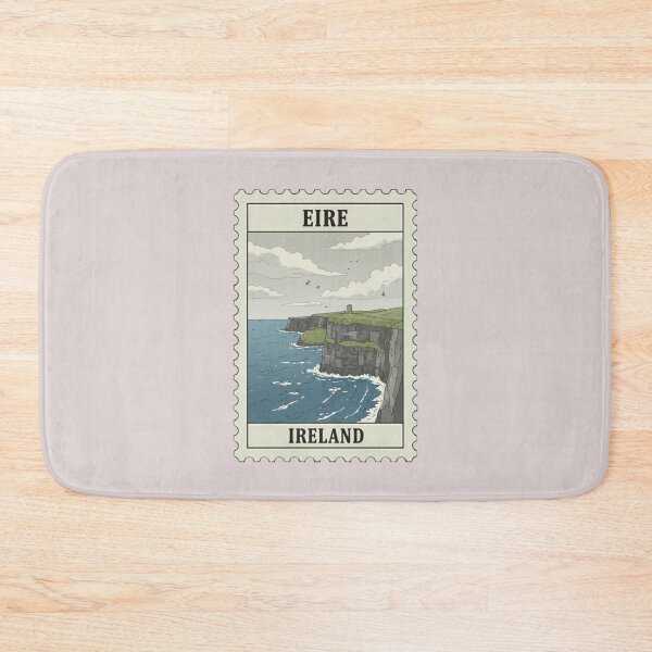 Item preview, Vintage Ireland Cliffs of Moher Stamp  designed and sold by allaboutstamps.