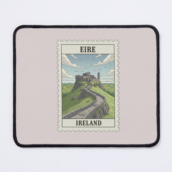 Item preview, Vintage Ireland Rock of Cashel Stamp  designed and sold by allaboutstamps.