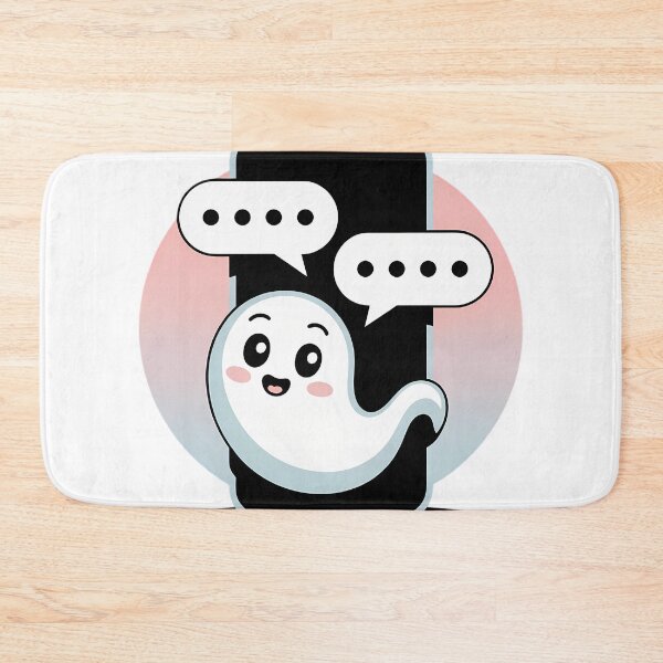 Item preview, Literally Ghosted Funny Dating App Modern Romance Humor Pun designed and sold by GiftsForge.