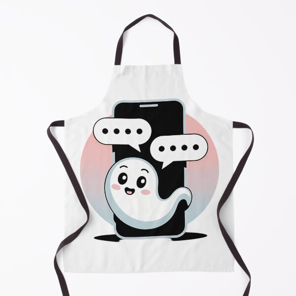 Item preview, Literally Ghosted Funny Dating App Modern Romance Humor Pun designed and sold by GiftsForge.