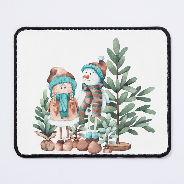 Item preview, Cute snowman cartoons designed and sold by jeannadano.