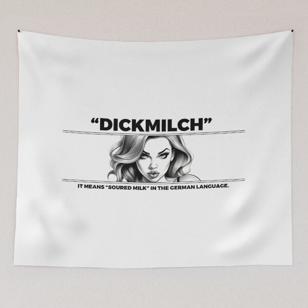 Item preview, Dickmilch – Sounds Dirty in English designed and sold by JaaGo PopLab.