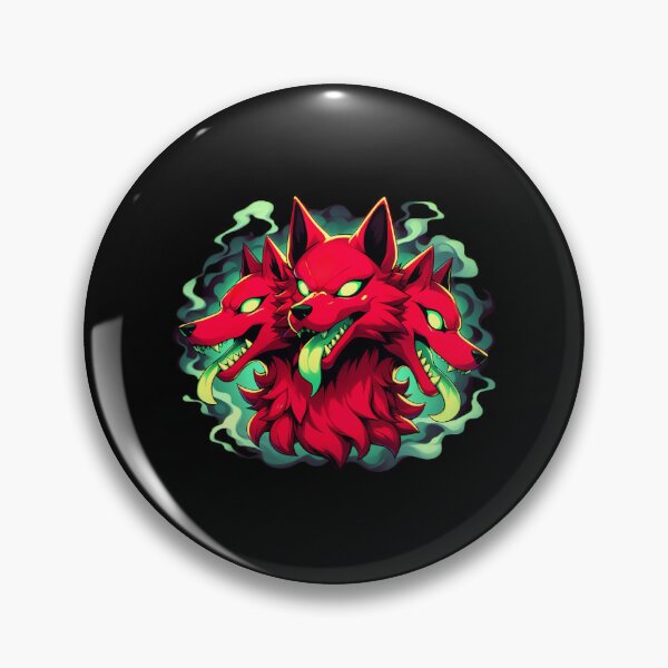 Item preview, Cute Anime Cerberus (Hades)  designed and sold by KarolaButtner.