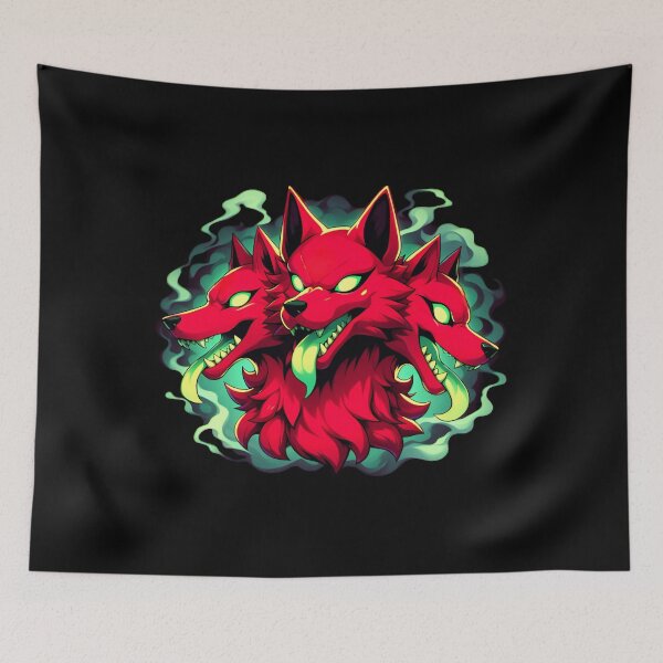 Item preview, Cute Anime Cerberus (Hades)  designed and sold by KarolaButtner.