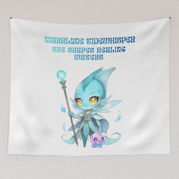 Item preview, Maralune Tidewhisper of Monzora – Shaper of Healing Waters designed and sold by Monzora.