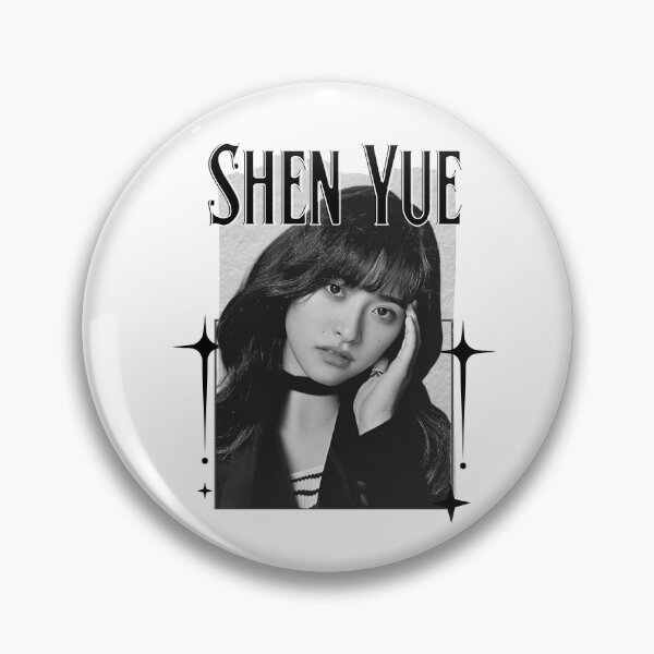 Item preview, Shen Yue (沈月) Chinese Actress Art Chinese Celebrity IllustrationScrapbook Collage Cozy Y2K Vintage Design designed and sold by HELL0WBELLO.