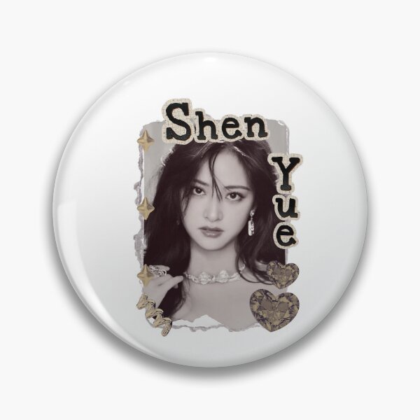Item preview, Shen Yue (沈月) Chinese Actress Art Chinese Celebrity Illustration Scrapbook Collage Cozy Y2K Vintage Design designed and sold by HELL0WBELLO.