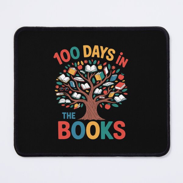 Item preview, 100 Days in the Books Reading Teacher 100th Day of School  designed and sold by CombatTask.