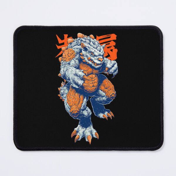 Item preview, Armored Stone Kaiju – Retro Japanese Monster Art designed and sold by VYNROX.