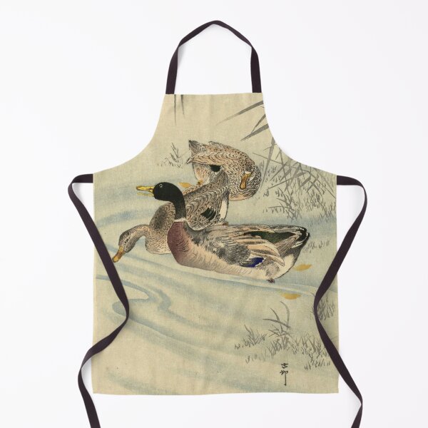 Item preview, Three Ducks in Shallow Water With Reed by Ohara Koson : Japanese Poster designed and sold by artofuniverse.