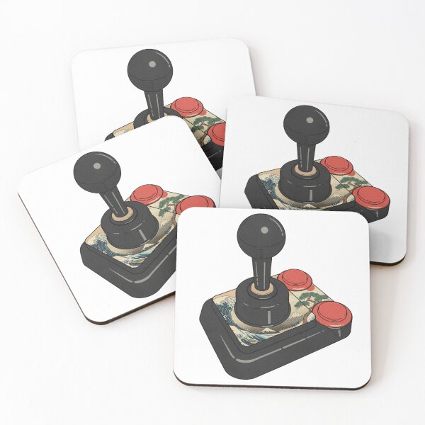 Item preview, Retro Kempston Competition Pro Joystick Ukiyo-e Style designed and sold by OhUTees.