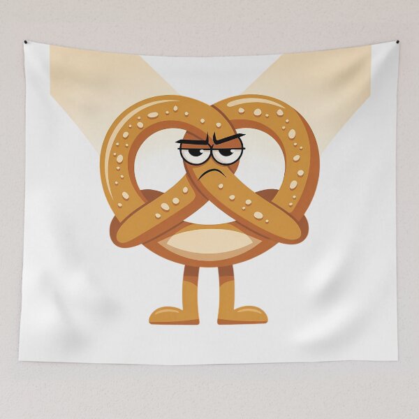 Item preview, Do Not Be Salty Funny Pretzel Food Pun Attitude Humor designed and sold by GiftsForge.