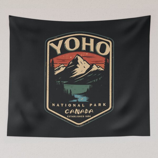 Item preview, Yoho National Park - Canada designed and sold by GoodOldVintage.