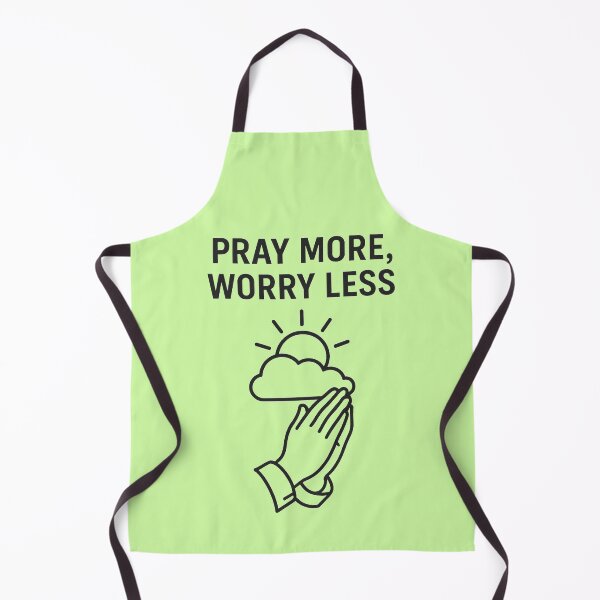 Item preview, PRAY MORE, WORRY LESS designed and sold by TheWonkyEaselCo.