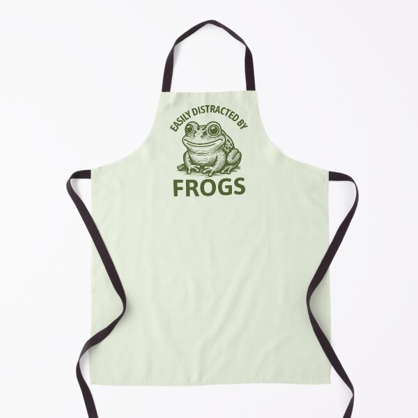 Item preview, Easily Distracted By Frogs Funny Frog Lover designed and sold by KLArtzStore.