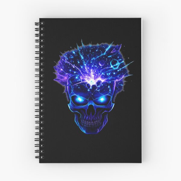 Item preview, Mind Overload – Exploding Skull Cosmic Energy Illustration designed and sold by AdicretorDesign.