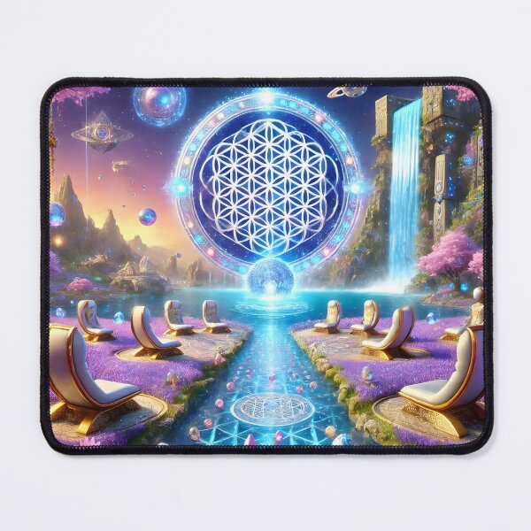Item preview, The Gardens of the Crystalline Aura 7L6P241TH9 designed and sold by OsirizyahDesign.