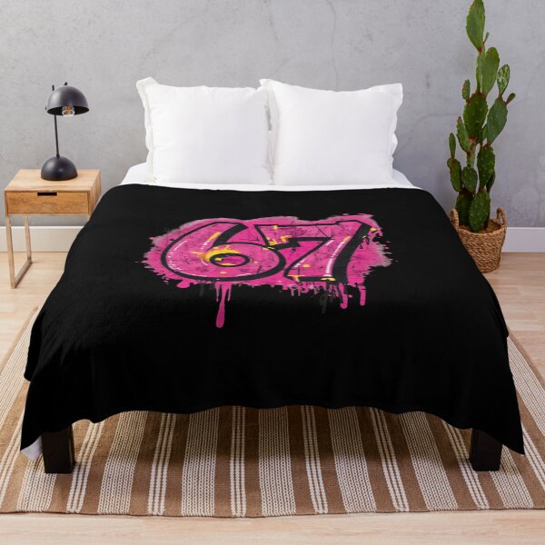 Item preview, 67 Six Seven Funny Meme Graffiti Tag designed and sold by WHITE FLAME PRINTS.