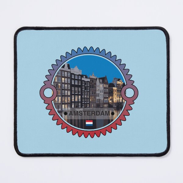 Item preview, Amsterdam city netherland skyline designed and sold by Donutlovers.