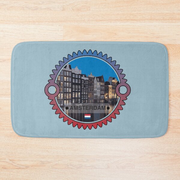 Item preview, Amsterdam city netherland skyline  designed and sold by Donutlovers.