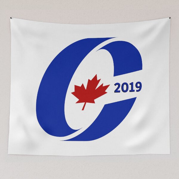 Item preview, Conservative Party of Canada 2019 Logo designed and sold by Nikki SpaceStuffPlus.