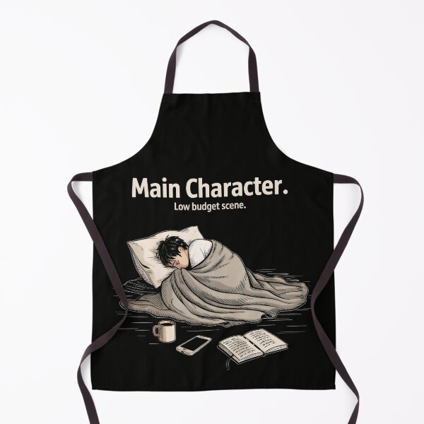 Item preview, Main Character Low Budget Scene Design with Minimalist Sleep Setup and Emotional Vibe designed and sold by SplashTastic.